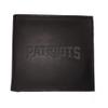 Team Sports America NFL New England Patriots Black Wallet | Bi-Fold | Officially Licensed Stamped Logo | Made of Leather | Money and Card Organizer | Gift Box Included view 1