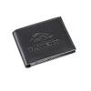 Team Sports America NFL Baltimore Ravens Black Wallet | Bi-Fold | Officially Licensed Stamped Logo | Made of Leather | Money and Card Organizer | Gift Box Included view 1