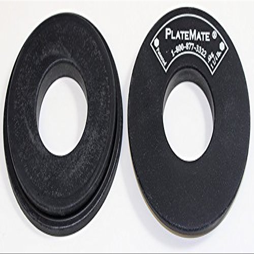 Platemate 1.25 lb. Donut Pair - Magnetic Add-On Weights for Iron or Steel Pro-Style Dumbbells and Barbells (2.5 lb. Set)