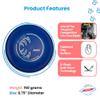 Hyperflite K-10 Jawz Blue Disc  for Dogs Over 16"  8.75 Inch / 155 Grams  Puncture Resistant  Made in The USA view 2
