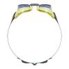 TYR Socket Rockets 2.0 Racing Swim Goggles - Adult Swimming Goggles for Men and Women - Anti-Fog, UVA/UVB Protection, Watertight - Mirrored - Red Fluorescent Yellow view 2