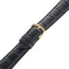 Hadley-Roma Men's 18mm Leather Watch Strap, Color:Black (Model: MSM835RA-180) view 3