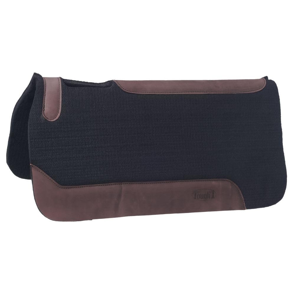 Performer's 1st Choice Felt/Neoprene Western Pad - Black - 31" X 32"
