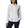 Columbia Women's Tamiami II Long Sleeve Shirt Plus Size,White,2X view 1