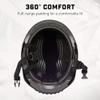 Mongoose Street Hardshell Skull Youth Bike Helmet, Black Medium view 4