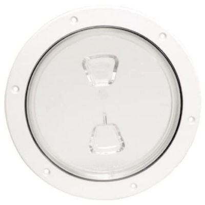 DECK PLATE 8" WHITE NON-SKID