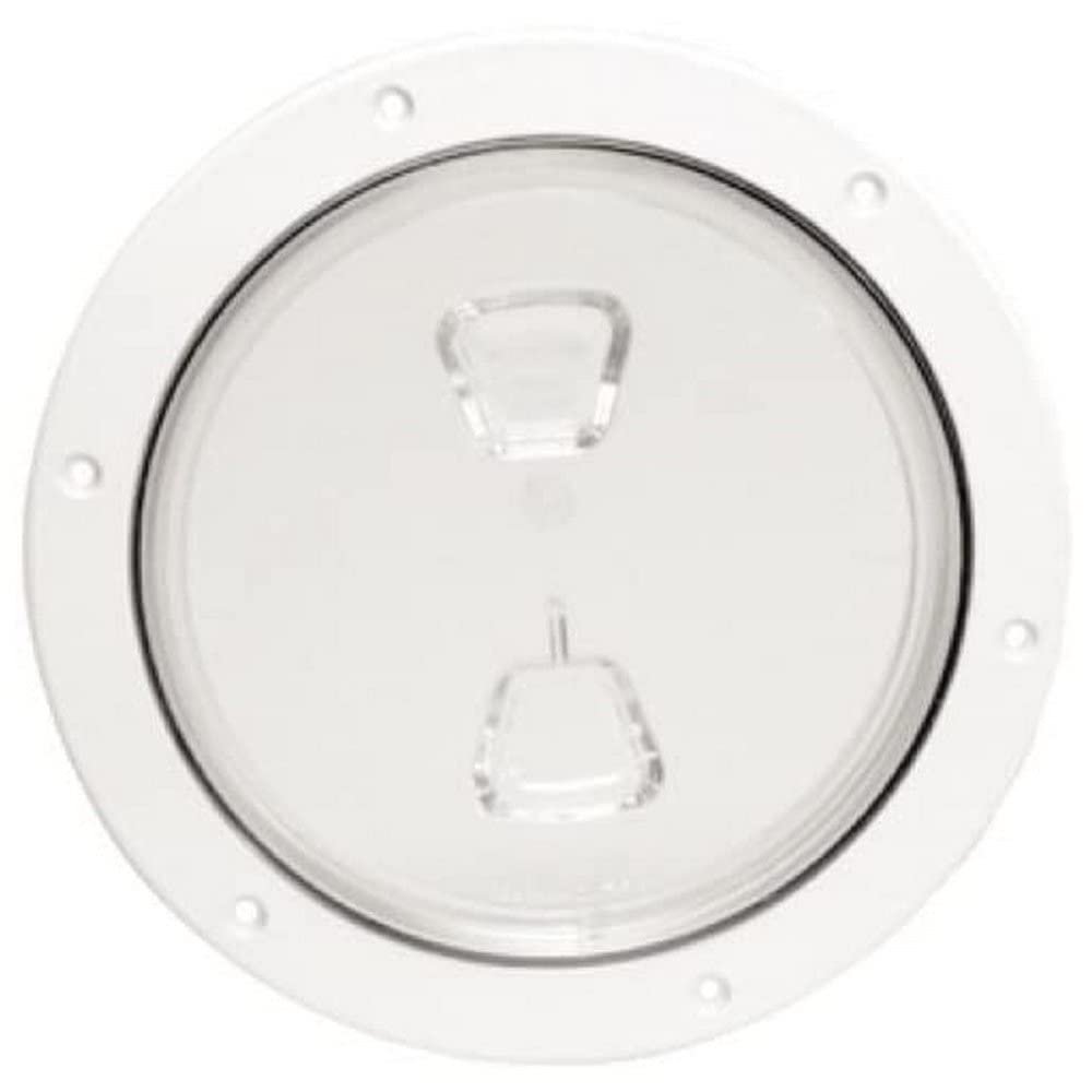 DECK PLATE 8" WHITE NON-SKID