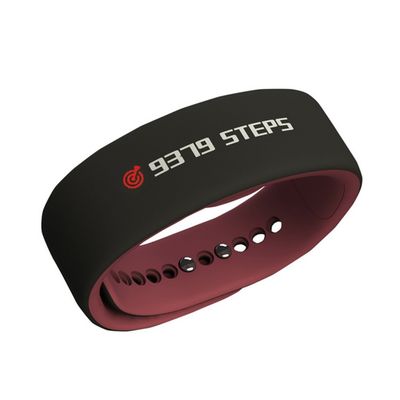 ICON Health and Fitness Axis HR Fitness Tracker, Large/X-Large, Black/Calypso Coral