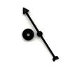 Koplow Games Spinners Board Game (Set of 8), 4" , Black view 1