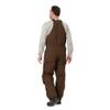 Berne Men's Heartland Washed Insulated Bib Overall, Large Short, Bark view 2