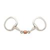 Tough 1 Kelly Silver Star 3 Pc Roller Eggbutt Snaffle 5 view 1