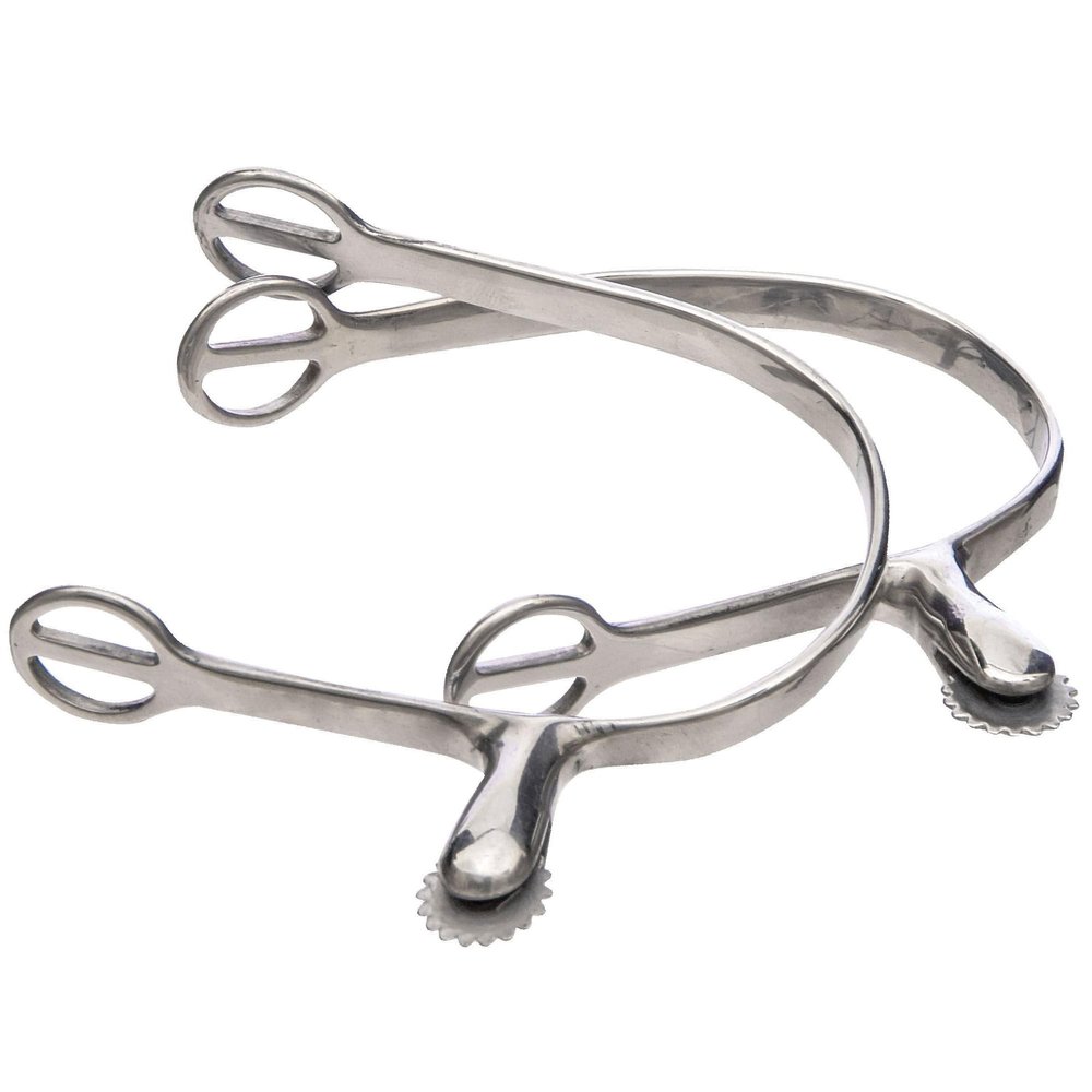 Centaur LDS 9 Pt Side Rowel Spur, Color: Stainless Steel (455408NONE-ONE)