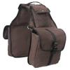 Tough-1 Canvas Saddle Bag for Horses - Brown view 1
