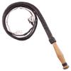 Tough 1 Swivel Handle Hand Braided Bull Whip, Assorted Leather, 6' view 1