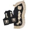 Tough 1 Kids Chap/Vest Set Horseshoes Black Small view 1
