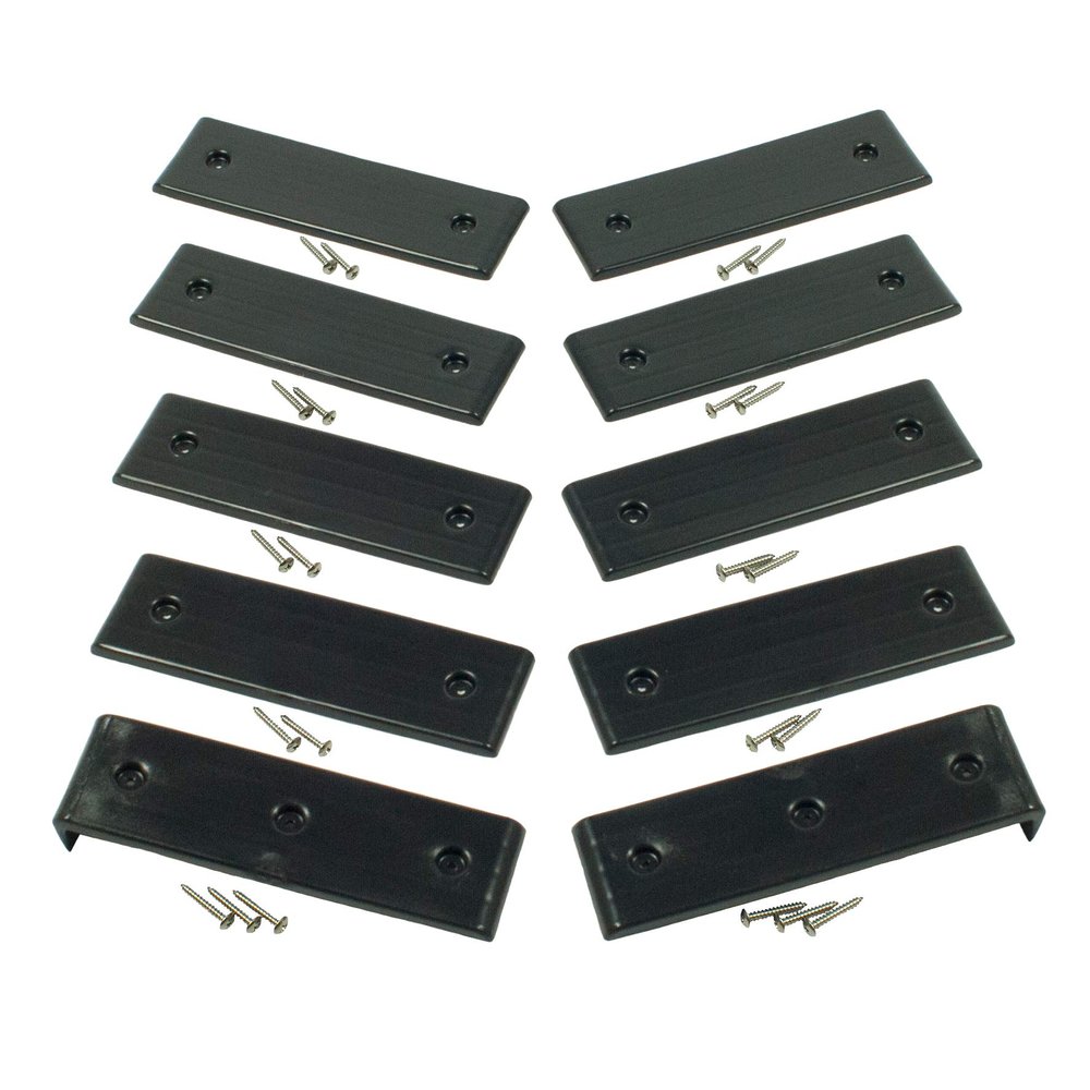 Ironwood Pacific E-Z Slide Trailer Pads | Kit 3 | Black