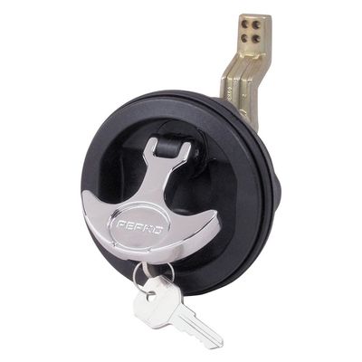 Perko 1091DP5BLK Surface Mount Lock & Latch - 1-1/4" - Black