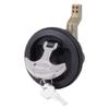 Perko 1091DP5BLK Surface Mount Lock & Latch - 1-1/4" - Black view 1