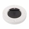 T-H Marine Flush Mount Scupper Valve Assembly | Durable Marine Scupper Valve with Curl Proof Flapper for 1" to 1.25" Drain Tubes | Versatile Installation, White Frame/Black Flapper view 2