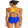TYR Women's Alliance T-Splice Maxfit Swimsuit (Royal, 28) view 2