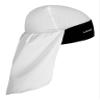 Halo Headband Solar Sun-Protective Skull Cap & Tail, White,One Size view 1