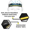 Halo Headband Solar Sun-Protective Skull Cap & Tail, White,One Size view 2