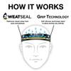 Halo Headband Solar Sun-Protective Skull Cap & Tail, White,One Size view 4