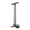 LEZYNE CNC Floor Drive 3.5 Bicycle Floor Pump with 3.5" Analog Gauge - CNC Machined Aluminum High Pressure 220PSI Tire Air Pump for Road/Track Bikes - ABS-1 Pro Chuck for Presta/Schrader, Silver Gloss view 1