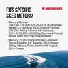 MEGAWARE KEELGUARD 656 SKEGPRO - Fits Some Mercury 75-90-115-135-150-175-200-225-250-275-300hp (See Listing for Details) Stainless Steel Skeg Protector Guard Against Damage, Rocks, Debris view 2