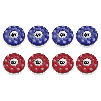 TORPSPORTS(Dia.58mm 2-1/4'' Shuffleboard Pucks, Set of 8 Blue/Red