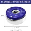 TORPSPORTS(Dia.58mm 2-1/4'' Shuffleboard Pucks, Set of 8 Blue/Red view 2