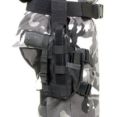 BLACKHAWK Nylon Omega VI Elite Nylon Omega VI Elite Size 40QD42BK Holster, Black