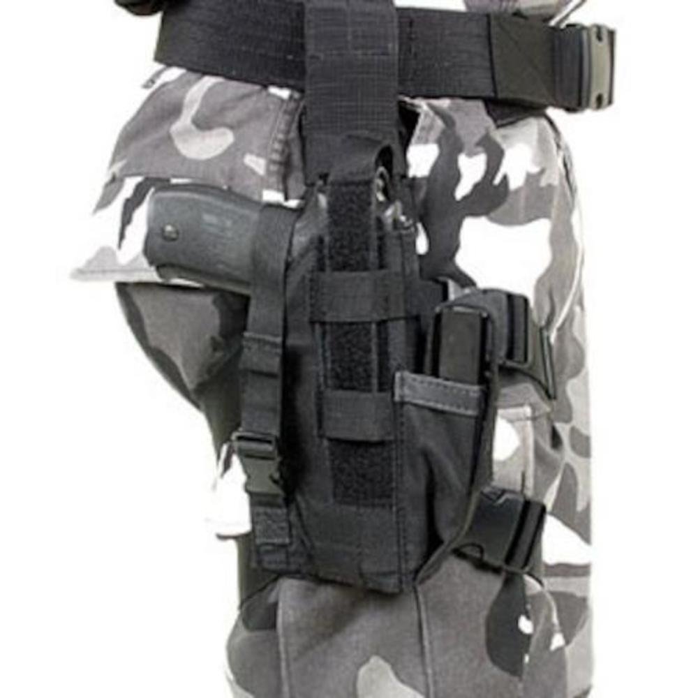 BLACKHAWK Nylon Omega VI Elite Nylon Omega VI Elite Size 40QD42BK Holster, Black