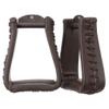Oversized Leather Stirrups Dark Oil view 1