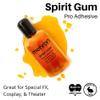Mehron Makeup Spirit Gum | Spirit Gum Adhesive | Special FX, Cosplay, Halloween, Stage Performance Makeup | Professional Cosmetic Glue Adhesive for Face, Skin, & Body (4.5 oz) view 2