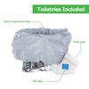 RESTOP 2 - Portable Toilet Solid (Poop) and Liquid (Pee) Leak Proof Waste Bag - Toilet Paper and Wet Wipe Included (1 Pack) view 3