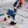 Franklin Sports Tabletop Rod Hockey Game - Gameroom Ice Hockey Table Game for Kids + Adults - Arcade Style Board + Mini Pucks Included view 2