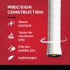 GAMMA Sports Supreme Overgrip for Tennis, Pickleball, Squash, Badminton, and Racquetball Racquets, 60-Jar, White view 3