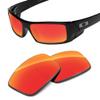 Tintart Performance Replacement Lenses Compatible with Oakley Gascan OO9014 Polarized Etched-Fire Red view 2