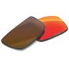 Tintart Performance Replacement Lenses Compatible with Oakley Gascan OO9014 Polarized Etched-Fire Red view 3