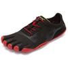 Vibram Men's FiveFingers KSO EVO | Barefoot Cross-Training Shoe for Balance and Stability, Black/Red, 41 EU / 8.5-9 US view 4