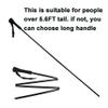 Aventik Fold-able Wading Staff Water Depth Safety Warning Sign Coated Stainless Steel Core T7075 Aluminum Body Corrosion Resistance(WS091) view 2