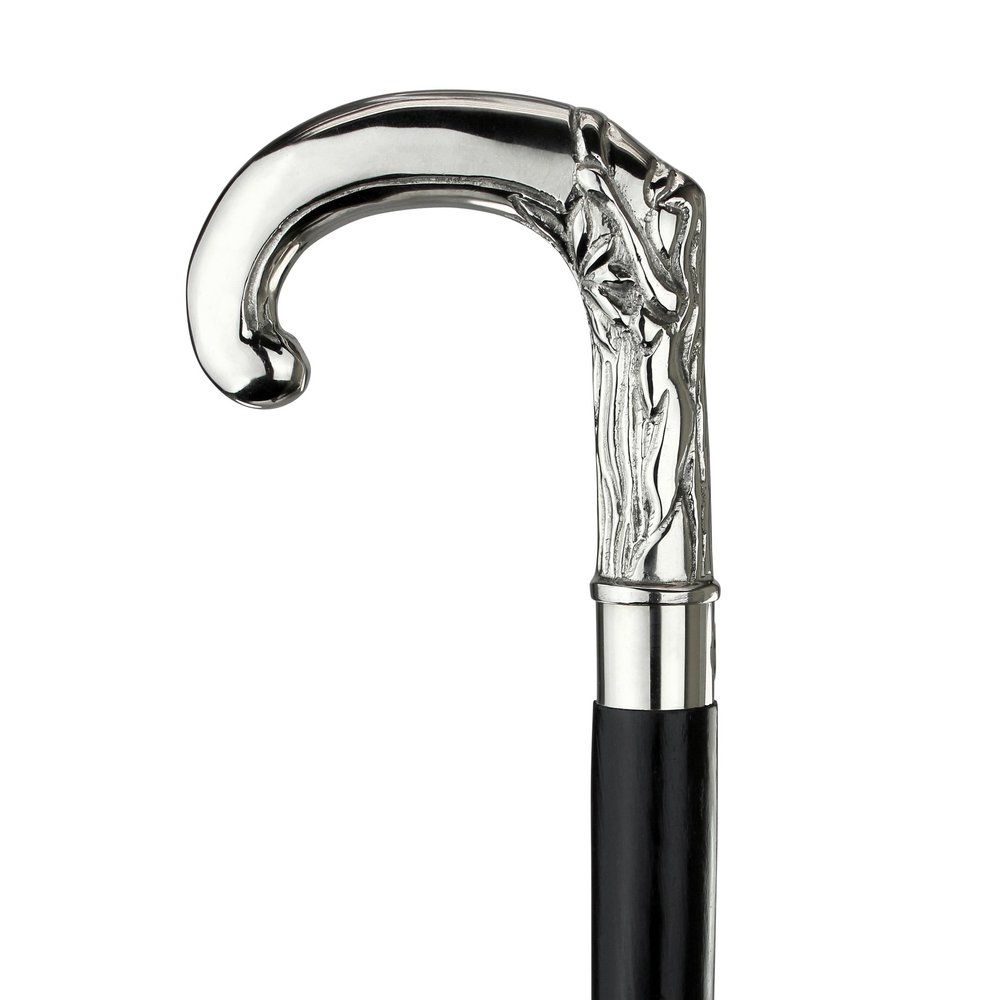 Design Toscano Empress Collection: Eve in Eden Solid Hardwood Walking Stick, Cherry