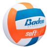 Baden | Softlight VXT2 | No Sting FlexFoam Cover | Youth Oversized Training Volleyball | K-5 Youth Players | 20% Larger + Lighter | Orange/Blue/White | Official Ball of BYOP view 2