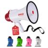 Pyle Lightweight 30-Watt Megaphone Bullhorn Speaker - Adjustable Volume, Built-in Siren for 800-Yard Range Suitable for Indoor/Outdoor Sports, Cheerleading, and Events (PMP30) view 1