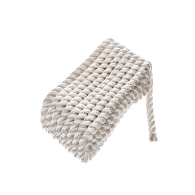 Seachoice 42601 Dock Rope for Boating - 3-Strand Twisted Nylon Line, -Inch x 25 Feet, White