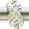 Seachoice 42601 Dock Rope for Boating - 3-Strand Twisted Nylon Line, -Inch x 25 Feet, White view 3
