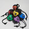 Aeromat Elite Power 39" Rope 12 lb Medicine Balls for Exercise - 9" Dia Workout Ball, Weighted Exercise, Weight Wall Color-Coded Ball with (Green) view 3