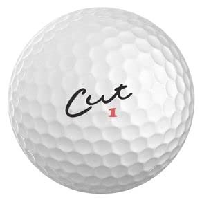 Cut Blue Golf Balls, 4 Piece Urethane (One Dozen)