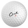 Cut Blue Golf Balls, 4 Piece Urethane (One Dozen) view 1